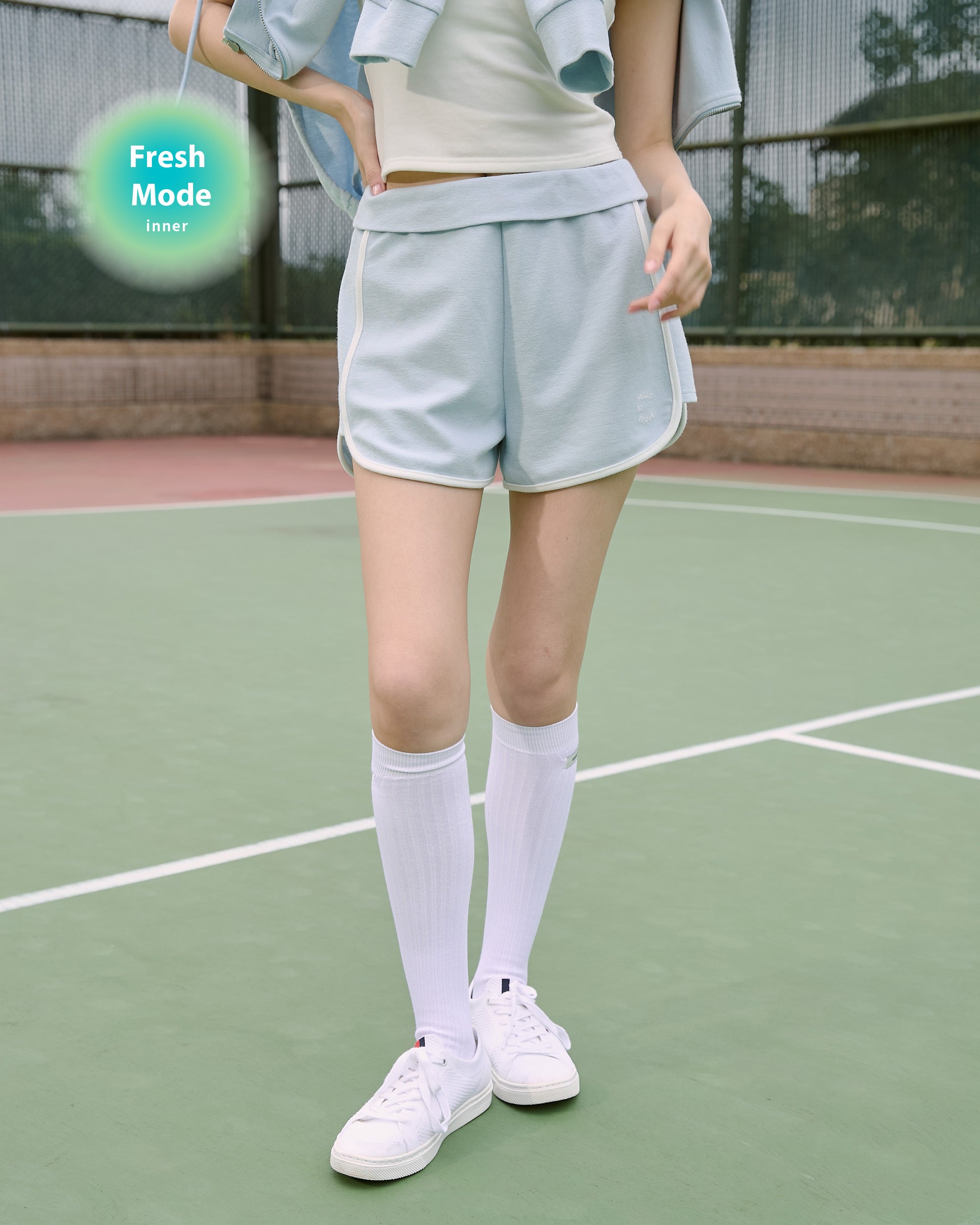 Cozy撞色運動短褲