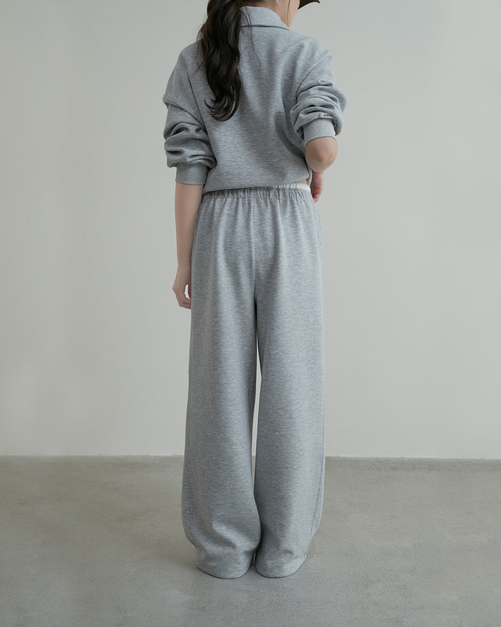 造型雙腰頭休閒長褲