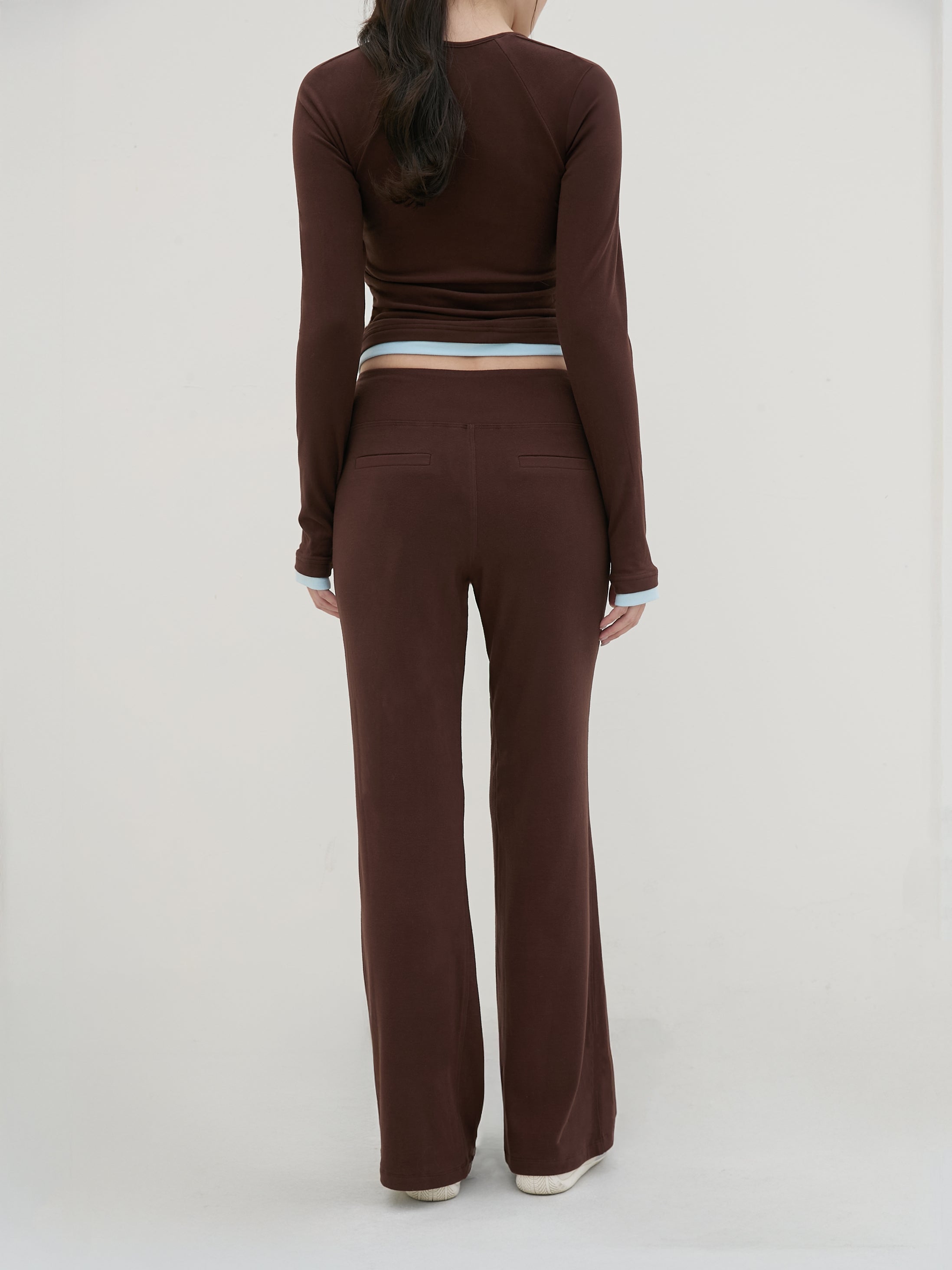 發熱直筒修身褲