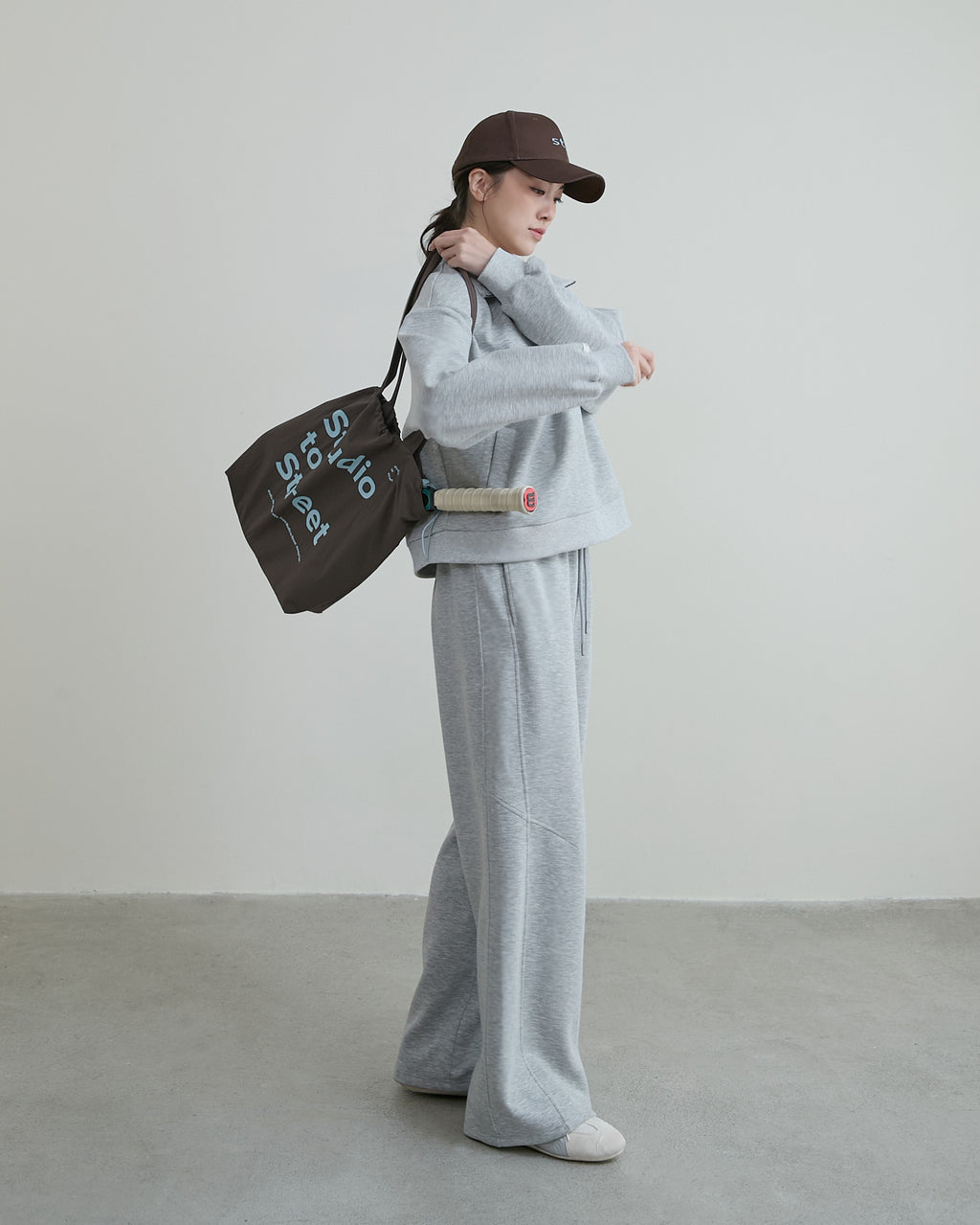 造型雙腰頭休閒長褲