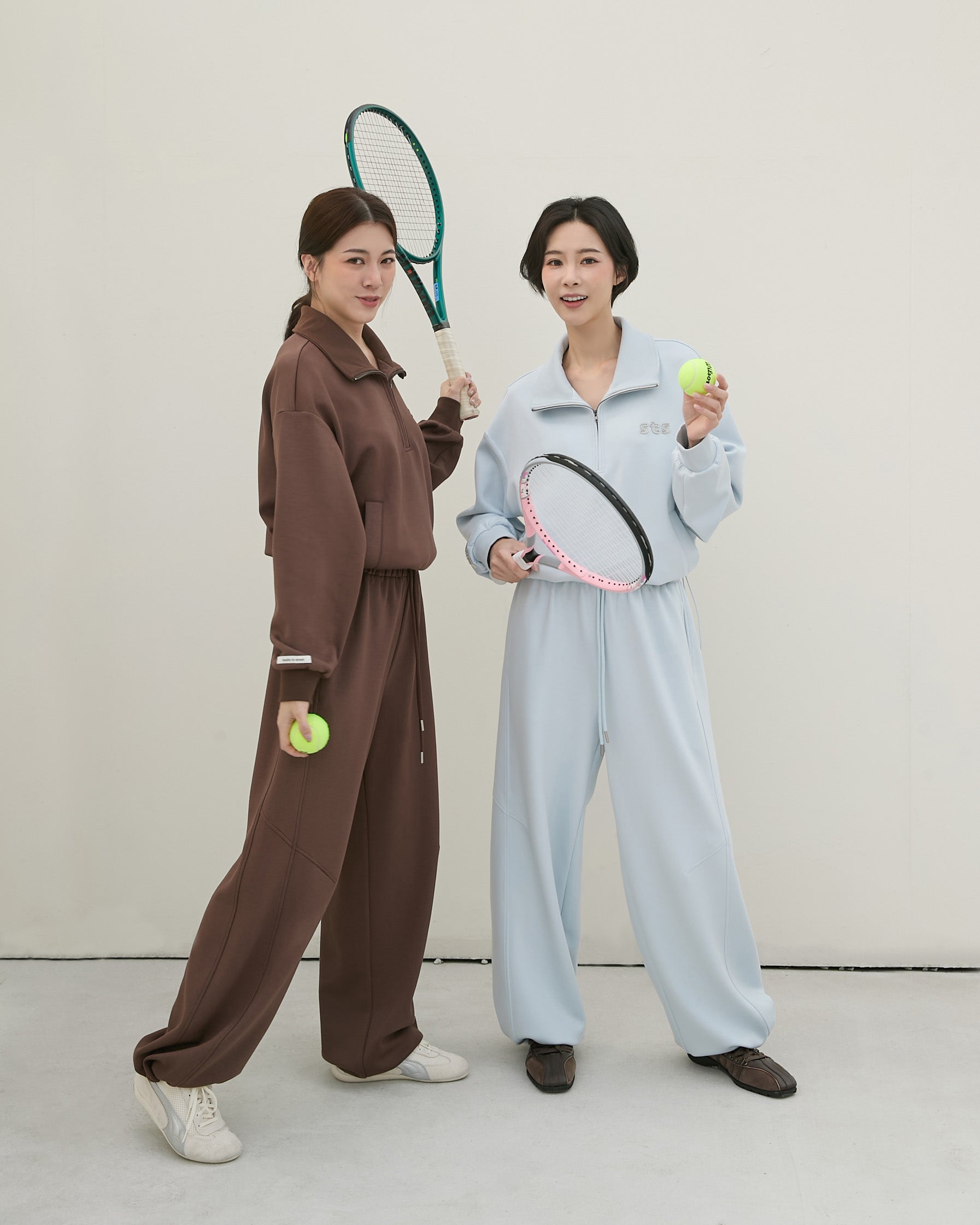 造型雙腰頭休閒長褲