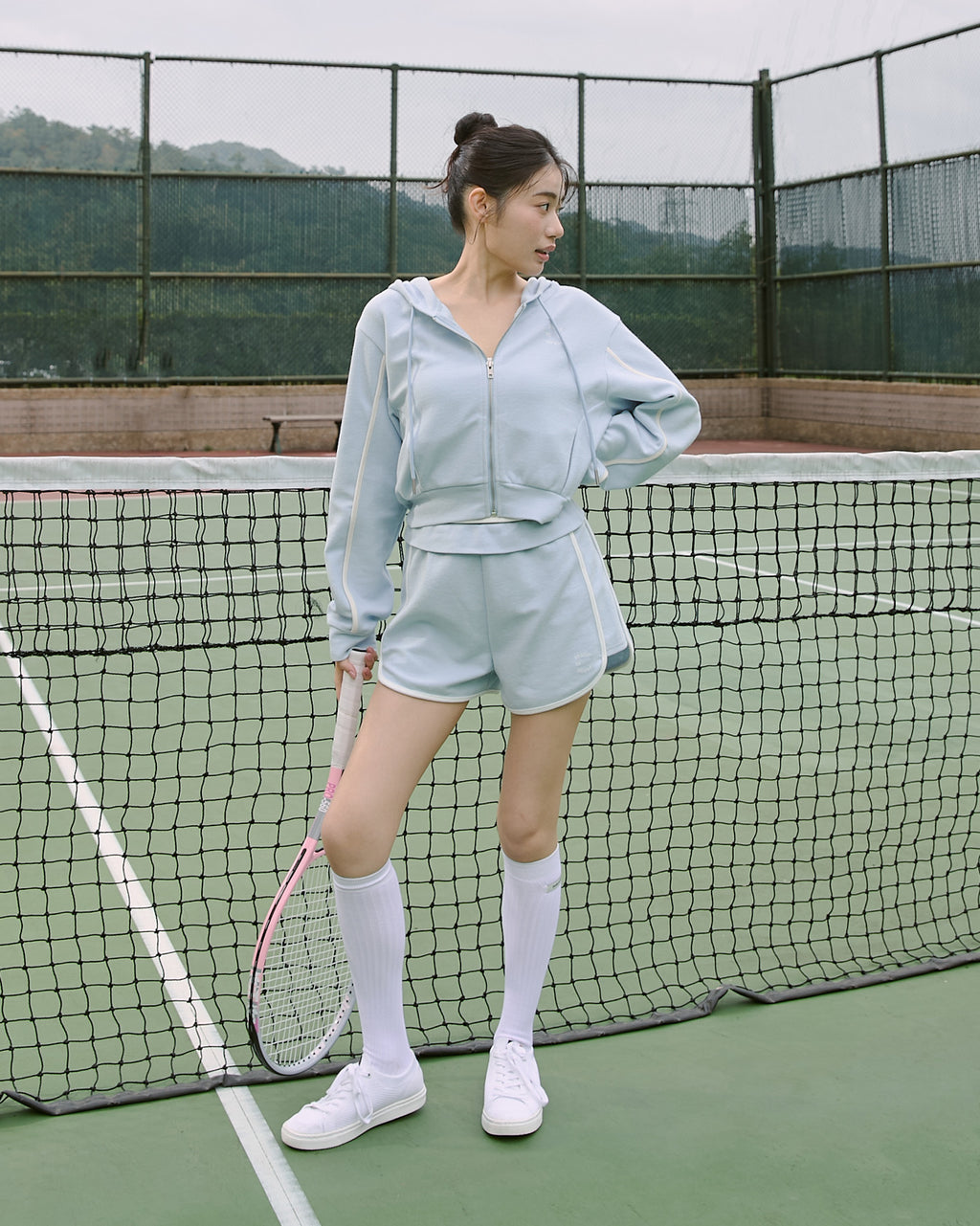 Cozy撞色運動短褲
