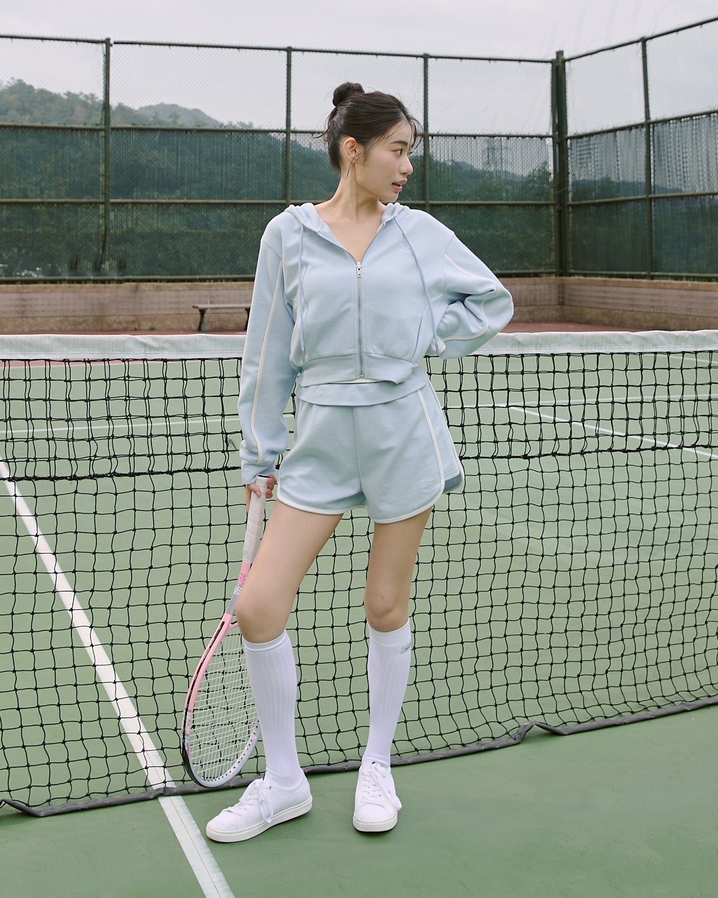 Cozy撞色運動短褲