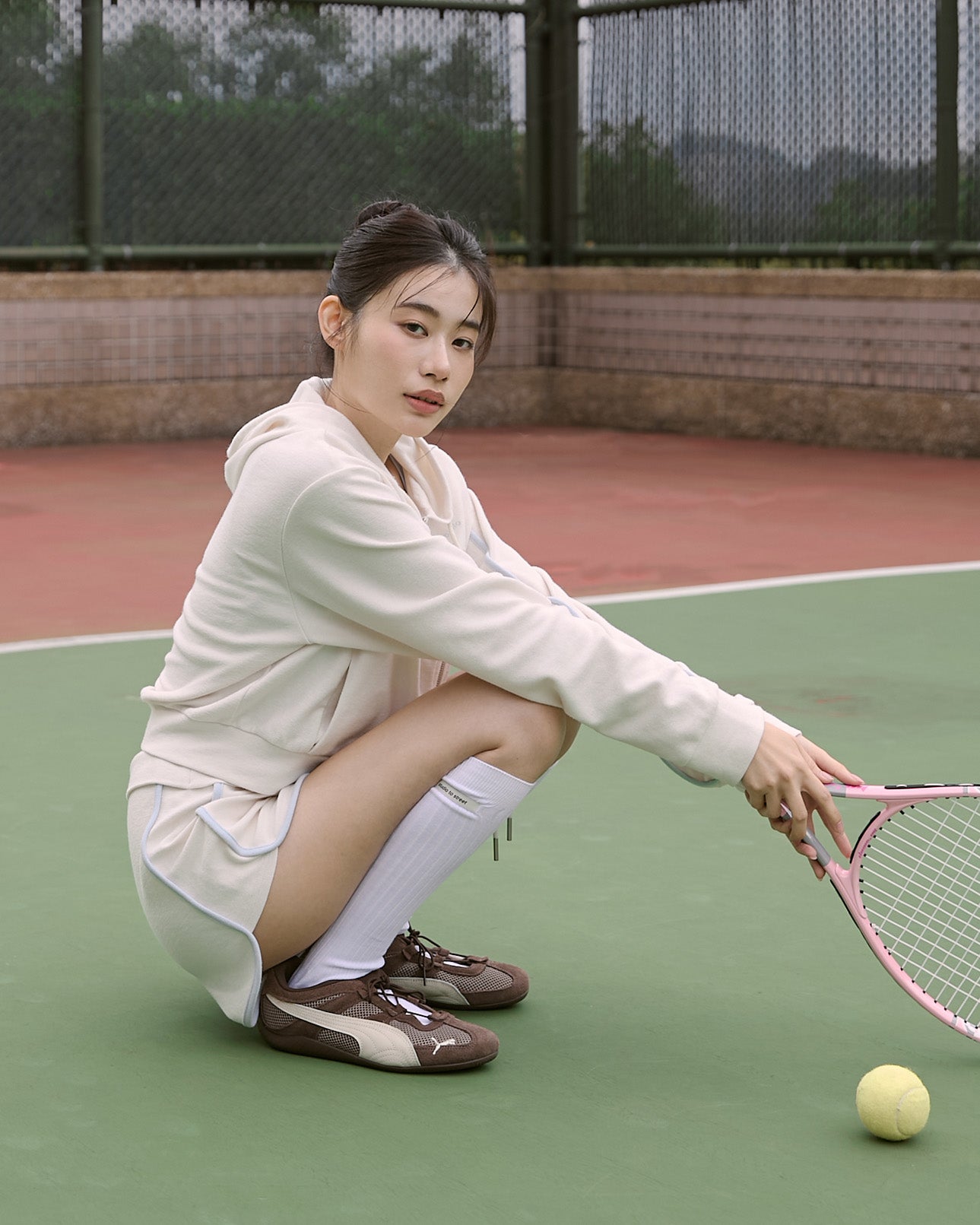 Cozy撞色運動短褲