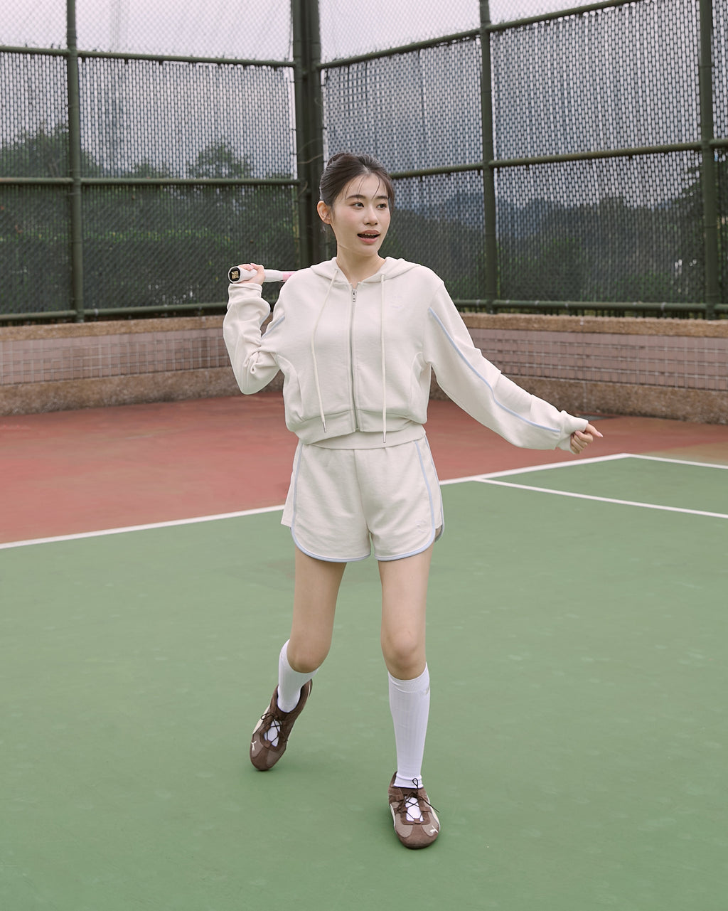 Cozy撞色運動短褲