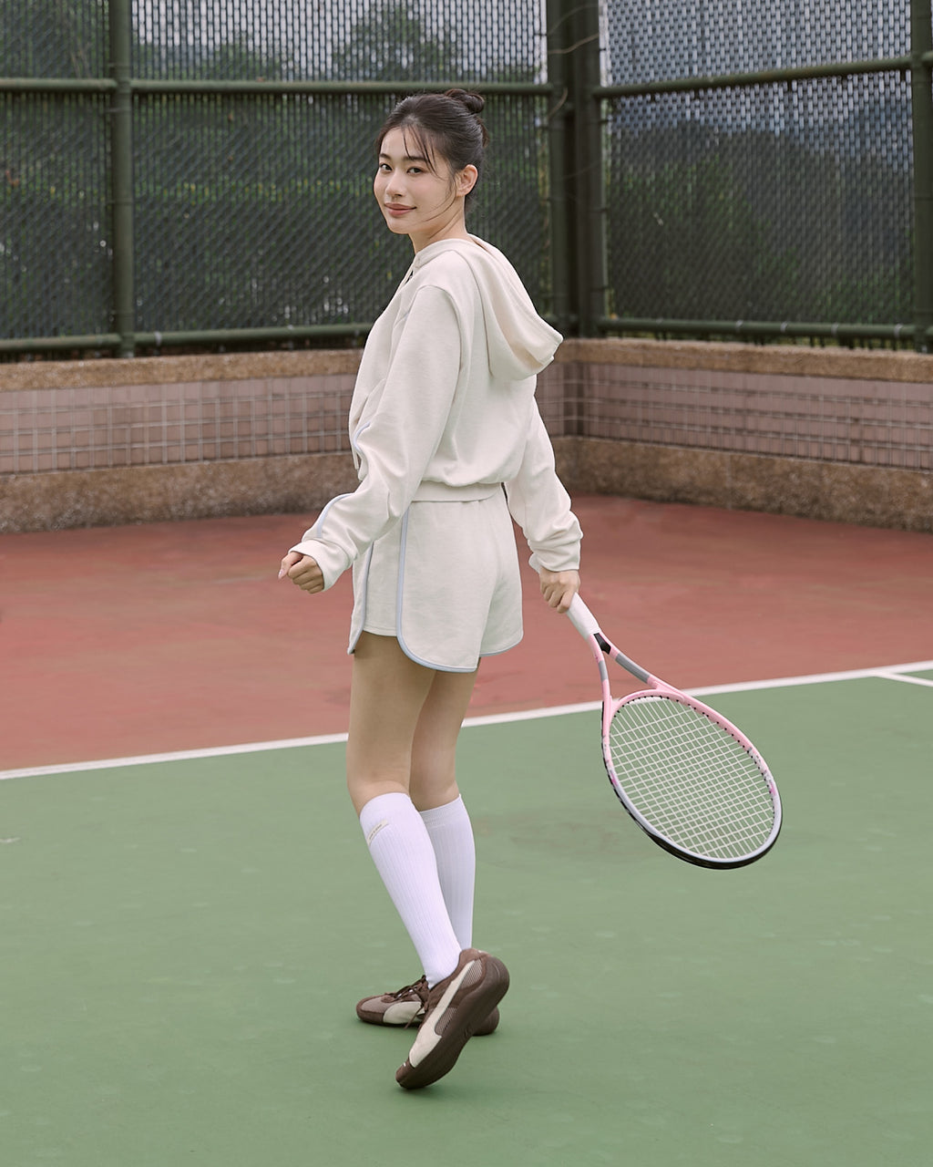 Cozy撞色運動短褲