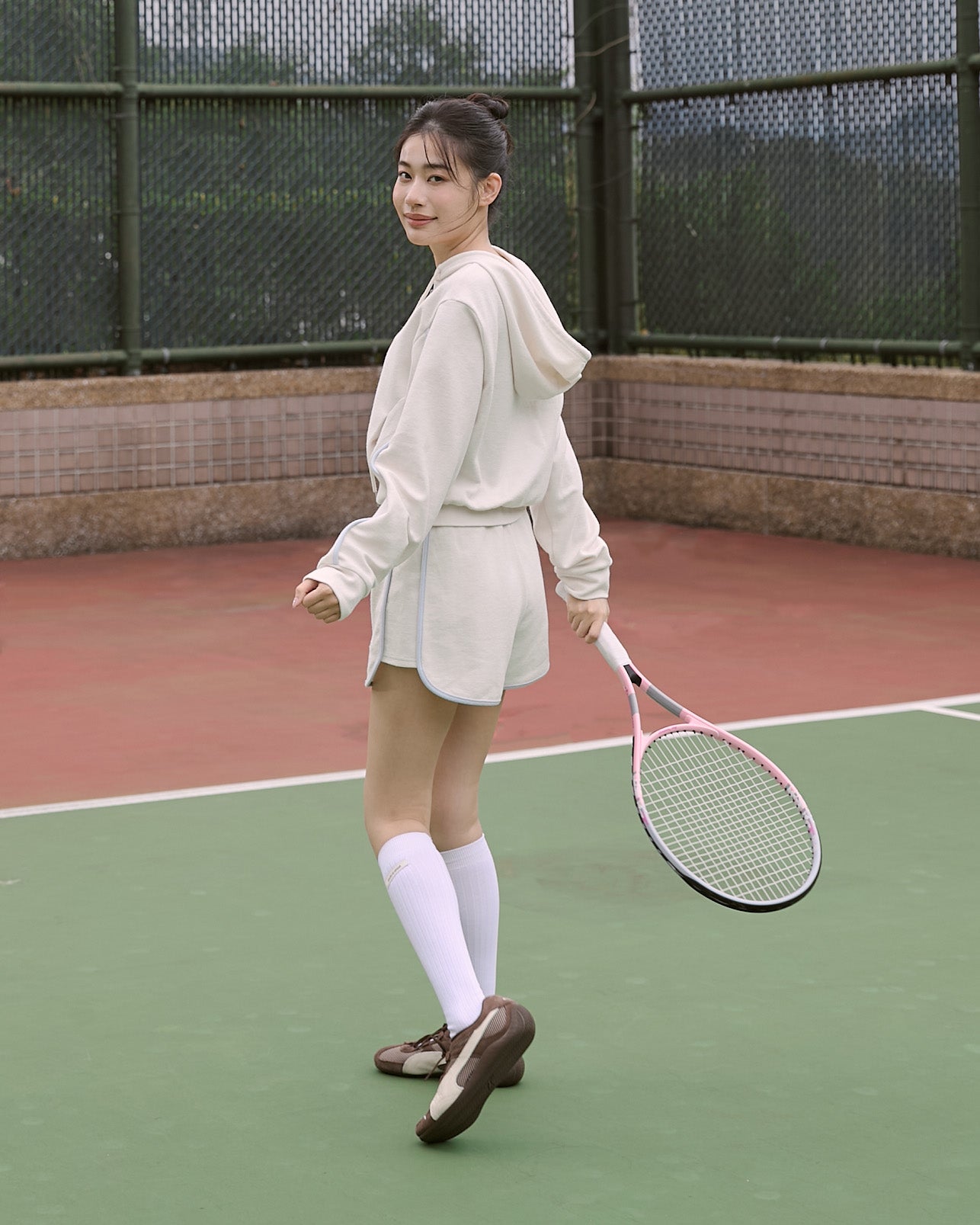 Cozy撞色運動短褲