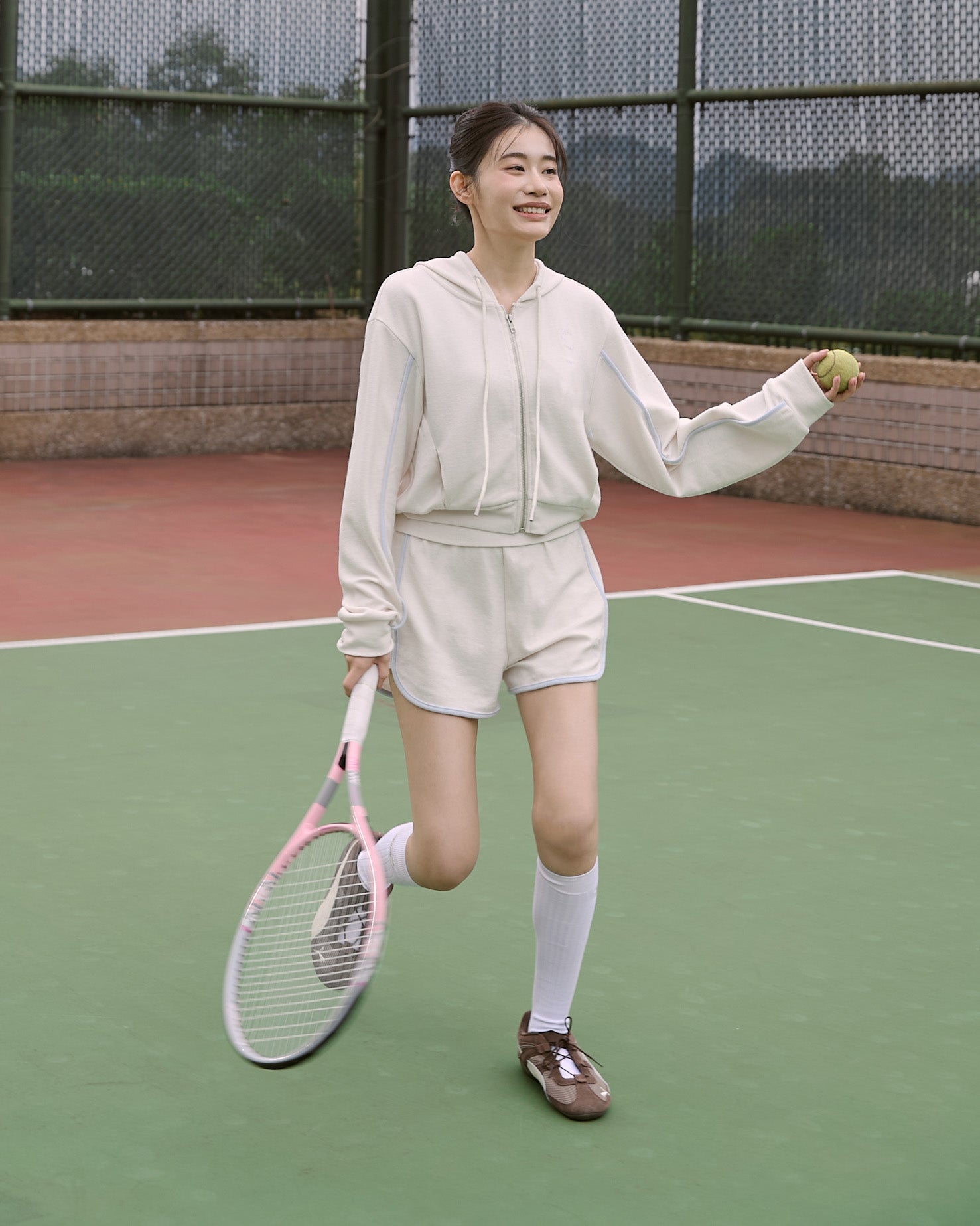 Cozy撞色運動短褲