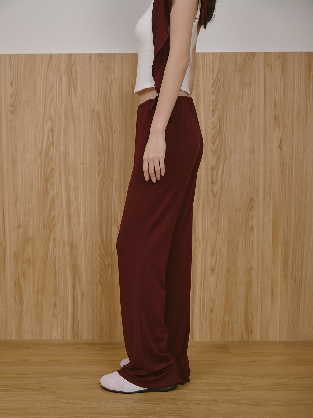 可拆修飾片發熱長褲