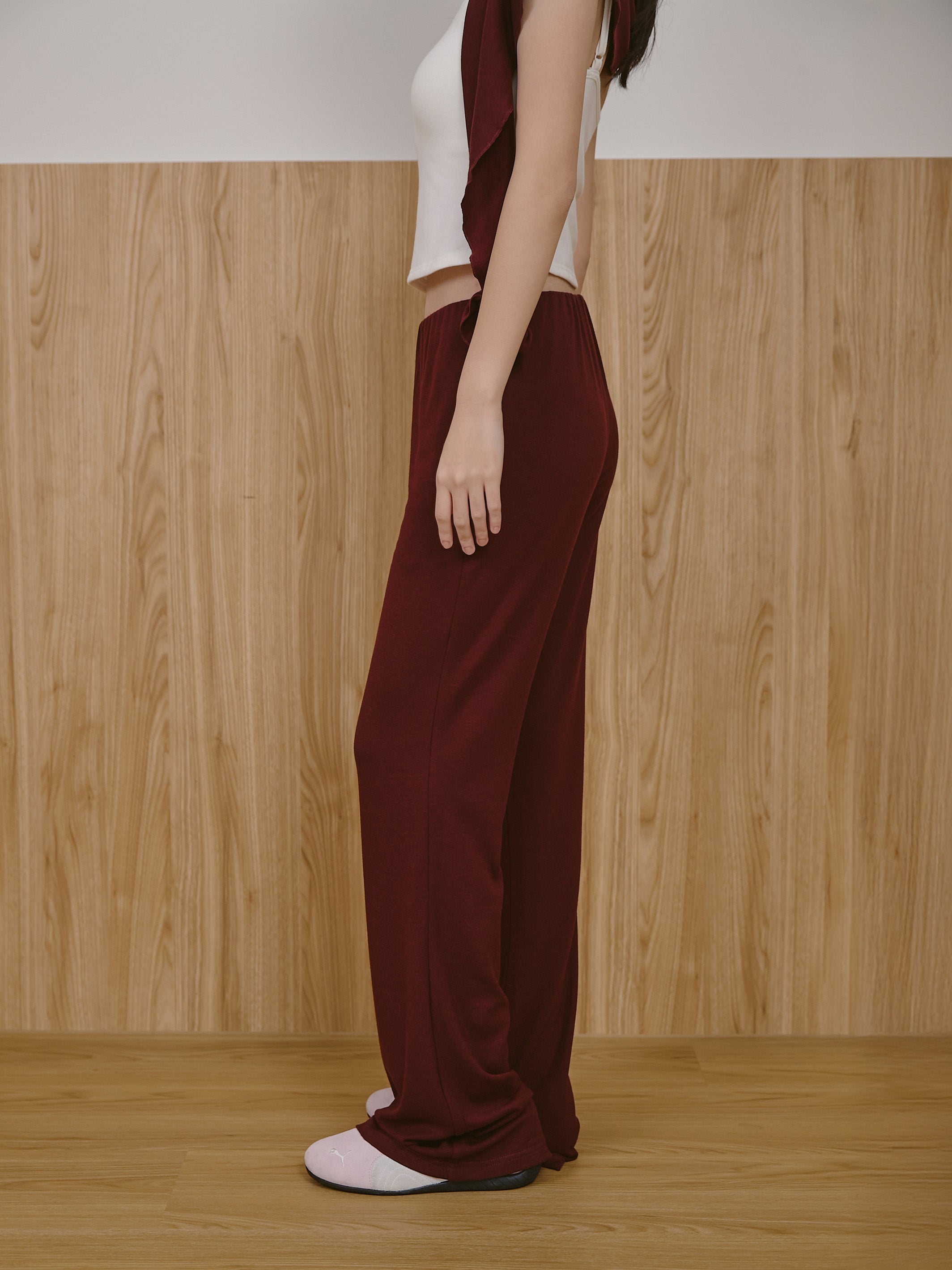 可拆修飾片發熱長褲