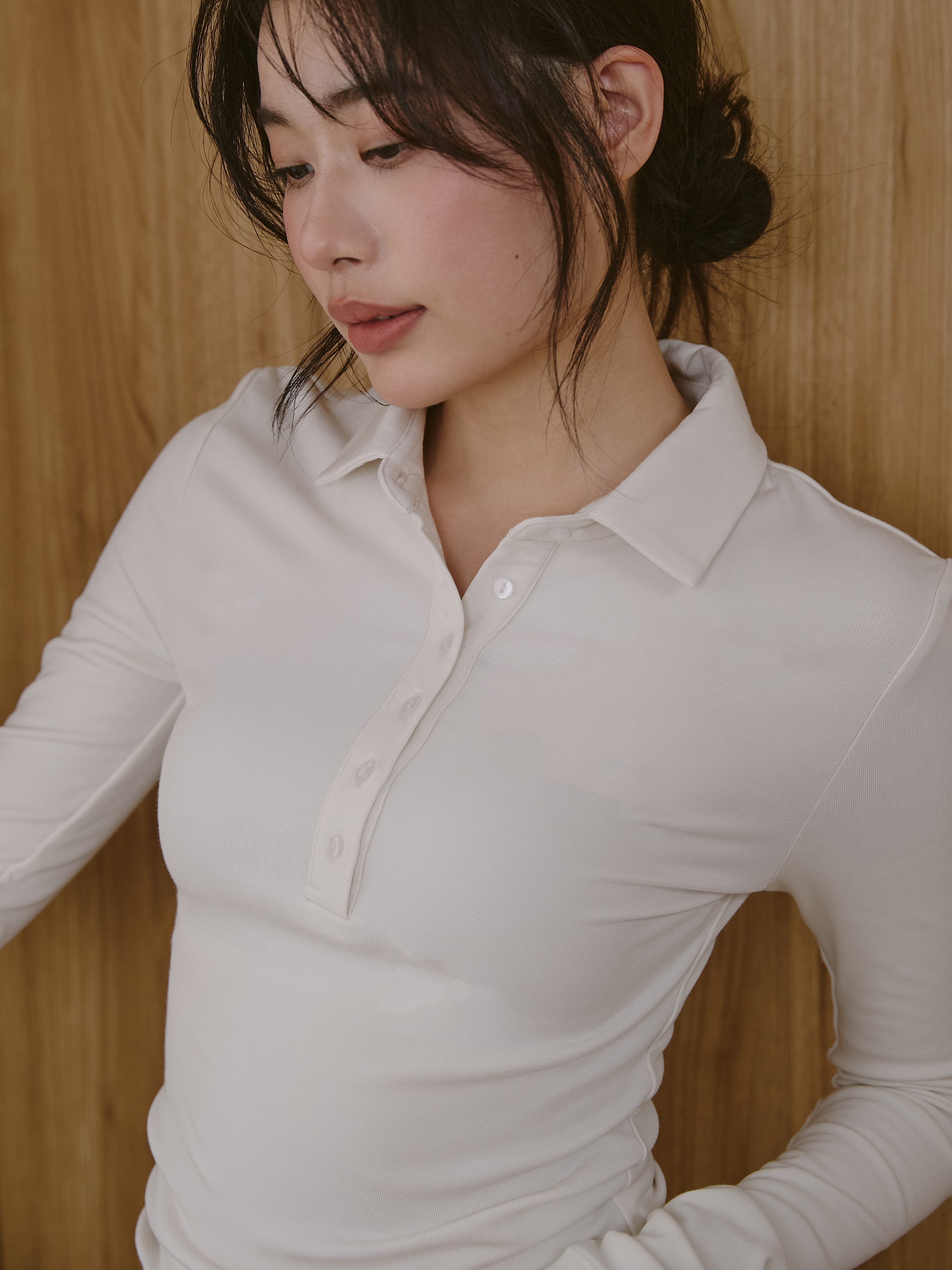 親膚內磨毛保暖上衣